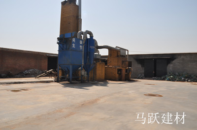 馬躍建材清明節(jié)假日期間開(kāi)展工廠(chǎng)地面硬化，工廠(chǎng)綠化工作